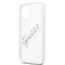 Guess GUHCP12MKTRSVSI iPhone 12/12 Pro 6.1" Transparent hardcase Vintage Script Silver | Techbox