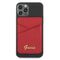 Guess Wallet Card Slot GUWMSSASLRE MagSafe Saffiano red/red | Techbox