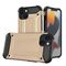 Hybrid Armor Case Tough Rugged Cover for iPhone 13 mini golden | Techbox