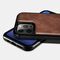 iCarer Leather Oil Wax case covered with natural leather for iPhone 12 Pro Max black (ALI1206-BK) - Apple Cases - Cases - Techbox