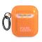 Karl Lagerfeld KLA2UCHFO AirPods cover orange / orange Choupette - Smartphone Accessories - Cables & Accessories - Techbox