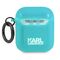 Karl Lagerfeld KLA2UCHFL AirPods cover niebieski/blue Choupette | Techbox