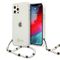 Guess GUHCP12LKPSWH iPhone 12 Pro Max 6.7" Transparent Hardcase White Pearl | Techbox