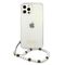 Guess GUHCP12LKPSWH iPhone 12 Pro Max 6.7" Transparent Hardcase White Pearl | Techbox