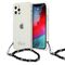 Guess GUHCP12MKPSBK iPhone 12/12 Pro 6.1" Transparent hardcase Black Pearl | Techbox