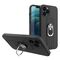 Ring Case silicone case with finger grip and stand for Samsung Galaxy S21+ 5G (S21 Plus 5G) black | Techbox