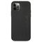 AMG AMHCP12LDOLBK iPhone 12 Pro Max 6,7" czarny/black hardcase Leather Hot Stamped | Techbox