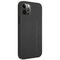 AMG AMHCP12LDOLBK iPhone 12 Pro Max 6,7" czarny/black hardcase Leather Hot Stamped | Techbox