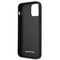 AMG AMHCP12LDOLBK iPhone 12 Pro Max 6,7" czarny/black hardcase Leather Hot Stamped | Techbox