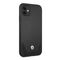 Etui BMW BMHCN61RSWPK iPhone 11 6,1" / Xr czarny/black hardcase Leather Perforate | Techbox