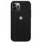 Etui BMW BMHCP12LRSPPK iPhone 12 Pro Max 6,7" czarny/black hardcase Leather Curve Perforate | Techbox