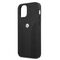 Etui BMW BMHCP12MRSPPK iPhone 12/12 Pro 6,1" czarny/black hardcase Leather Curve Perforate | Techbox
