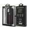 Ferrari FEOMSHCP12LBK iPhone 12 Pro Max black / black hardcase Off Track Leather Nylon Stripe - Apple Cases - Cases - Techbox