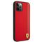 Ferrari FESAXHCP12LRE iPhone 12 Pro Max 6.7" red/red hardcase On Track Carbon Stripe | Techbox