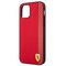 Ferrari FESAXHCP12LRE iPhone 12 Pro Max 6.7" red/red hardcase On Track Carbon Stripe | Techbox