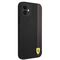 Ferrari FESAXHCP12SBK iPhone 12 mini 5.4" black/black hardcase On Track Carbon Stripe | Techbox