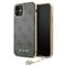 Guess GUHCN61GF4GGR iPhone 11 6.1" / Xr grey/gray hard case 4G Charms Collection - Uncategorized Cases (2) - Cases - Techbox