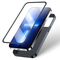 Joyroom 360 Full Case front and back cover for iPhone 13 Pro Max + tempered glass screen protector black (JR-BP928 black) - Apple Cases - Cases - Techbox