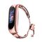 Replacment metal band bracelet strap for Xiaomi Mi Band 6 / 5 / 4 / 3 pink - Accessories - Smartwatches & Accessories - Techbox