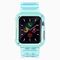 Silicone Band Strap Bracelet Case Strap Light Set for Apple Watch 40mm - Blue | Techbox