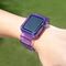 Silicone Band Strap Bracelet Case Strap Light Set for Apple Watch 42mm - Purple | Techbox