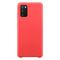 Silicone Case Soft Flexible Rubber Cover for Samsung Galaxy A03s red | Techbox