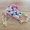 Color Chain Case gel flexible elastic case cover with a chain pendant for iPhone XS / iPhone X multicolour | Techbox