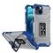Crystal Ring Case Kickstand Tough Rugged Cover for iPhone 12 mini blue | Techbox