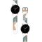 Strap Moro for Samsung Galaxy Watch 40 / 41 / 42 / 43 / 44 mm silicone bracelet watch band - pattern 2 | Techbox
