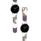 Strap Moro for Samsung Galaxy Watch 40 / 41 / 42 / 43 / 44 mm silicone bracelet watch band - pattern 9 | Techbox