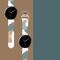 Strap Moro for Samsung Galaxy Watch 45 / 46 / 47 mm silicone bracelet watch band - pattern 2 | Techbox