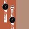 Strap Moro for Samsung Galaxy Watch 45 / 46 / 47 mm silicone bracelet watch band - pattern 5 | Techbox