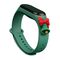 Strap Xmas for Xiaomi Mi Band 3 / 4 Christmas Silicone Strap Bracelet with Bell - Dark Green | Techbox