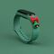 Strap Xmas for Xiaomi Mi Band 3 / 4 Christmas Silicone Strap Bracelet with Bell - Dark Green | Techbox