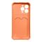 Card Armor Case Pouch Cover for iPhone 13 Mini Card Wallet Silicone Air Bag Armor Case Orange | Techbox