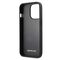 AMG AMHCP13LGSEBK iPhone 13 Pro / 13 6,1" czarny/black hardcase Leather Debossed Lines | Techbox