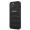 AMG AMHCP13SGSEBK iPhone 13 mini 5,4" czarny/black hardcase Leather Debossed Lines | Techbox