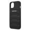 AMG AMHCP13SGSEBK iPhone 13 mini 5,4" czarny/black hardcase Leather Debossed Lines | Techbox