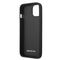 AMG AMHCP13SGSEBK iPhone 13 mini 5,4" czarny/black hardcase Leather Debossed Lines | Techbox
