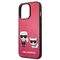 Karl Lagerfeld KLHCP13LPCUSKCP iPhone 13 Pro / 13 6,1" fuksja/fuchsia hardcase Ikonik Karl & Choupette | Techbox