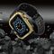 Protect Strap Band for Apple Watch 38/40/41mm Armored Case Strap - Black, Gold | Techbox