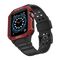 Protect Strap Band for Apple Watch 38/40/41mm Armored Case Strap - Black, Red | Techbox