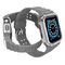 Protect Strap Band for Apple Watch 38/40/41mm Armored Case Strap - Gray, Silver | Techbox
