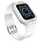 Protect Strap Band Band with Case for Watch 7/6/5/4/3/2 / SE (45/44 / 42mm) Case Armored Watch Cover White - Accessories - Smartwatches & Accessories - Techbox