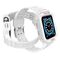 Protect Strap Band Band with Case for Watch 7/6/5/4/3/2 / SE (45/44 / 42mm) Case Armored Watch Cover White - Accessories - Smartwatches & Accessories - Techbox