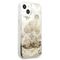 Guess GUHCP13SLGPEGO iPhone 13 mini 5,4" zÅ‚oty/gold hardcase Peony Liquid Glitter - Apple Cases - Cases - Techbox