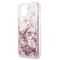 Guess GUHCP13SLGPEPI iPhone 13 mini 5.4" pink/pink hardcase Peony Liquid Glitter | Techbox