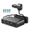 Joyroom JR-CL06 9in1 car charger 154W 5x USB-A / USB-C / 3x cigarette lighter socket PD QC PPS - black | Techbox