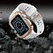 Protect Strap Band for Apple Watch 38/40/41mm Armored Case Strap - White, Rose Gold | Techbox