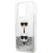 Karl Lagerfeld KLHCP13LKICGLS iPhone 13 Pro / 13 6,1" srebrny/silver hardcase Liquid Glitter Karl&Choupette Head | Techbox